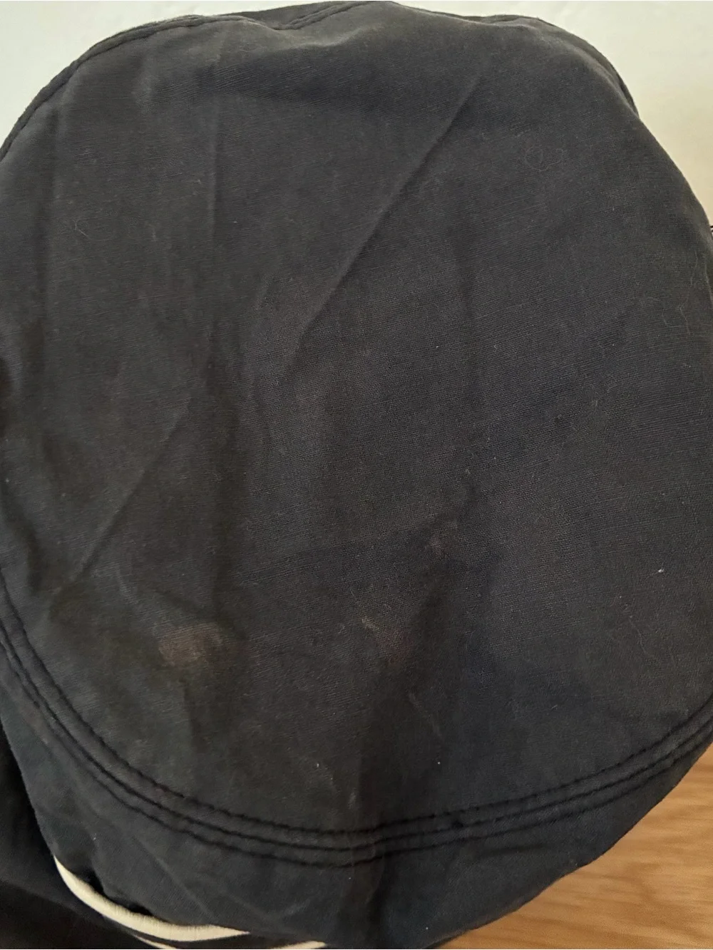 Y2K Coach Black Turnlock Bucket Hat